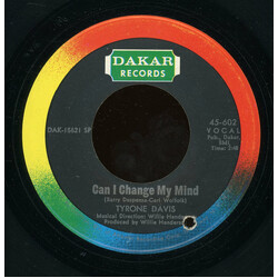 Tyrone Davis Can I Change My Mind / A Woman Needs To Be Loved USED VINYL 7INCH 45 RPM SINGLE