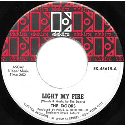 The Doors Light My Fire USED VINYL 7INCH SINGLE 45 RPM