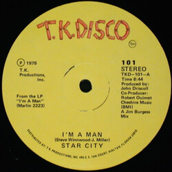 Star City I'm A Man VINYL 12" USED