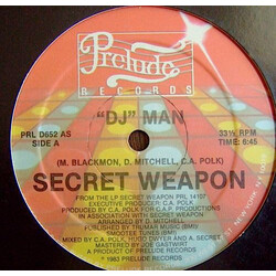 Secret Weapon (2) "DJ" Man USED VINYL 12INCH 33 S RPM