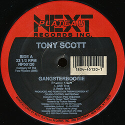 Tony Scott Gangster Boogie VINYL 12" USED