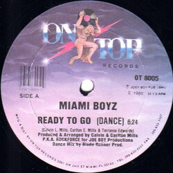 Miami Boyz Ready To Go VINYL 12" USED