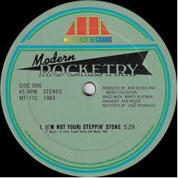 Modern Rocketry (I'm Not Your) Steppin' Stone / I'm Gonna Make You Want Me USED VINYL 12INCH 45 RPM