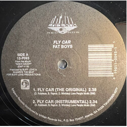Fat Boys Fly Car USED VINYL 12INCH 33 S RPM