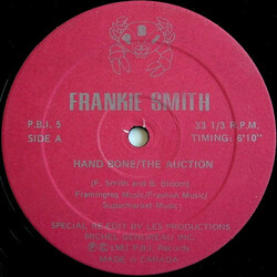 Frankie Smith Hand Bone/The Auction USED VINYL 12INCH 33 S RPM