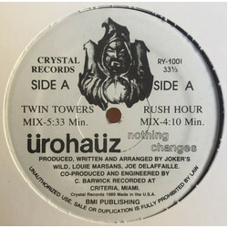 Ürohaüz Nothing Changes USED VINYL 12INCH 33 S RPM