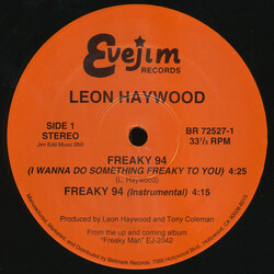 Leon Haywood Freaky 94 USED VINYL 12INCH 33 S RPM