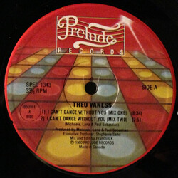 Theo Vaness / Unlimited Touch / Audrey Wheeler I Can't Dance Without You / Reach Out (Everlasting Lover) USED VINYL 12INCH 33 S RPM