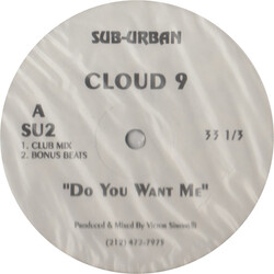 Cloud 9 (5) Do You Want Me USED VINYL 12INCH 33 S RPM