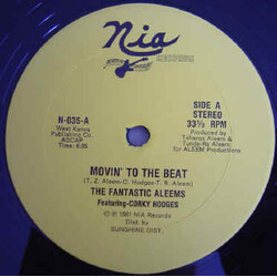 Aleem / Corky Hodges Movin' To The Beat VINYL 12" USED