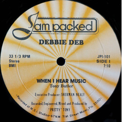 Debbie Deb When I Hear Music USED VINYL 12INCH 33 S RPM STEREO