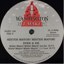 Syke Dyke / KK (32) Mister Mayor! Mister Mayor! USED VINYL 12INCH 33 S RPM