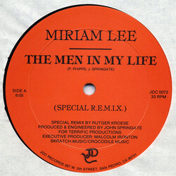 Miriam Lee The Men In My Life USED VINYL 12INCH 33 S RPM