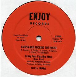 Funky 4 + 1 Rappin And Rocking The House VINYL 12" USED