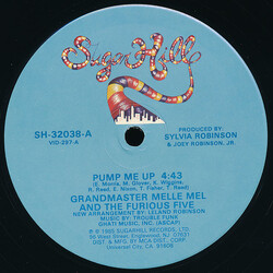 Grandmaster Melle Mel & The Furious Five Pump Me Up VINYL 12" USED