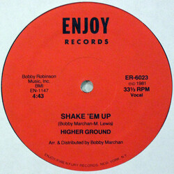 Higher Ground (2) Shake 'Em Up VINYL 12" USED