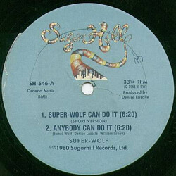 Super-Wolf Super-Wolf Can Do It USED VINYL 12INCH 33 S RPM