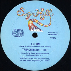 Treacherous Three Action USED VINYL 12INCH 33 S RPM
