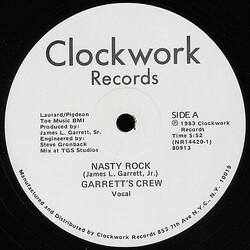 Garrett's Crew Nasty Rock VINYL 12" USED
