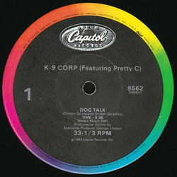 K-9 Corp / Pretty C / George Clinton Dog Talk / Man's Best Friend VINYL 12" USED