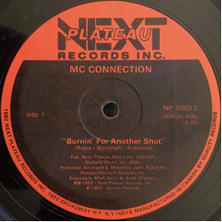 MC Connection / C-Bank Burnin' For Another Shot / One More Shot (Instrumental) VINYL 12" USED