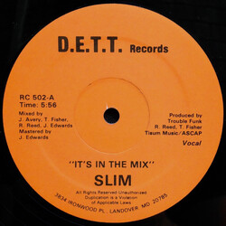 Slim (2) It's In The Mix VINYL 12" USED
