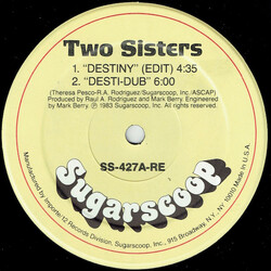Two Sisters Destiny USED VINYL 12INCH 33 S RPM