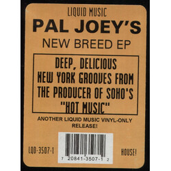 Pal Joey New Breed EP VINYL 12" USED