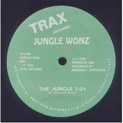 Jungle Wonz The Jungle USED VINYL 12INCH 33 S RPM