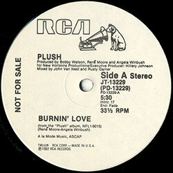 Plush Burnin' Love VINYL 12" USED