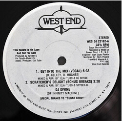 DJ Divine Get Into The Mix VINYL 12" USED