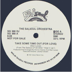 The Salsoul Orchestra Take Some Time Out (For Love) USED VINYL 12INCH 33 S RPM PROMO