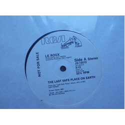 Le Roux The Last Safe Place On Earth USED VINYL 12INCH 33 S RPM PROMO STEREO