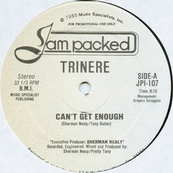 Trinere Can't Get Enough VINYL 12" USED