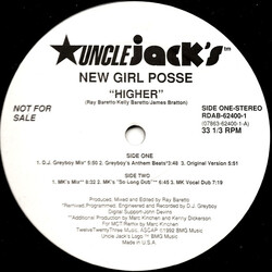 New Girl Posse Higher VINYL 12" USED