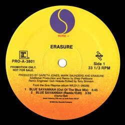 Erasure Blue Savannah VINYL 12" USED