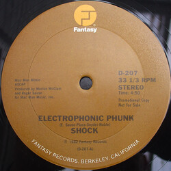 Shock (3) Electrophonic Phunk VINYL 12" USED