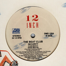 The Beat Club Security VINYL 12" USED