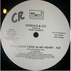 Diebold & Co. Still Right Here In My Heart USED VINYL 12INCH 33 S RPM PROMO