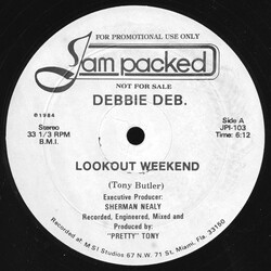 Debbie Deb Lookout Weekend VINYL 12" USED