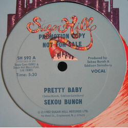 Sekou Bunch Pretty Baby USED VINYL 12INCH 33 S RPM PROMO