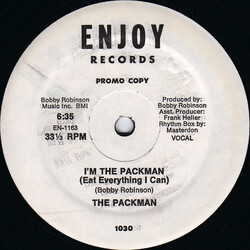 The Packman I'm The Packman (Eat Everything I Can) VINYL 12" USED