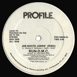 Run-DMC Jam Master Jammin' (Remix) VINYL 12" USED