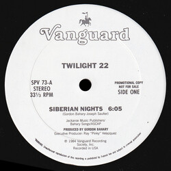 Twilight 22 Siberian Nights VINYL 12" USED
