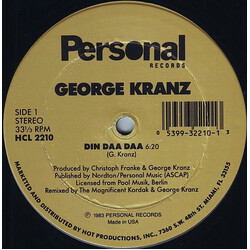 George Kranz Din Daa Daa USED VINYL 12"