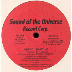Karisma / Jocelyn Brown Got You Dancing VINYL 12" USED