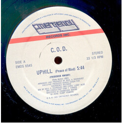 C.O.D. Uphill (Peace Of Mind) USED VINYL 12INCH 33 S RPM SINGLE STEREO