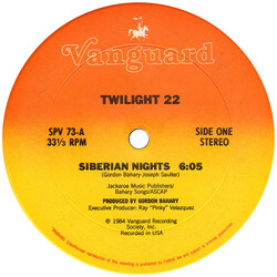Twilight 22 Siberian Nights VINYL 12" USED