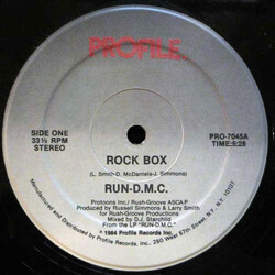Run-DMC Rock Box VINYL 12" USED