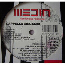 Cappella Cappella Megamix USED VINYL 12INCH SINGLE MIXED